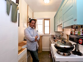 Canadian actor Russell Yuen loves to cook, and to sit on the front step and converse with neighbours.