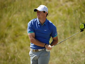 According to a report, Rory McIlroy played golf in Portugal last week while recovering from a left ankle injury. (Charlie Riedel/AP Photo/File)