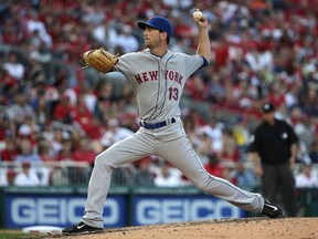 Mets pitcher Jerry Blevins is out for the season after re-breaking his arm while recovering from an April fracture. (Win McNamee/Getty Images/AFP)