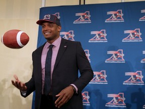 Montreal Alouettes defensive end Michael Sam. (Reuters Files)