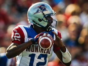 Montreal Alouettes quarterback Rakeem Cato. (Canadian Press)