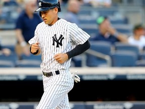 Yankees’ Jacoby Ellsbury entered Thursday night’s game against the Red Sox in a 3-for-23 slump before hitting the game-winning home run in a 2-1 New York win. (AFP/PHOTO)