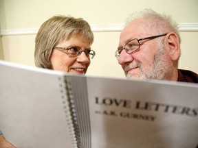 Shirley Tye and Dale Pepin star in Theatre Cambrian's staging of Love Letters which runs Aug. 7 and 8 at 8 p.m. Tickets are $15 each and can be purchased online at www.theatrecambrian.ca or by phoning 705-524-7317. Gino Donato/The Sudbury Star