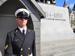 Leading Seaman Steven Deroo of Edmonton. SUPPLIED