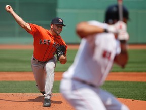 Lance McCullers' horrid outing on Monday and subsequent demotion to the minors were not entirely related. (Reuters)