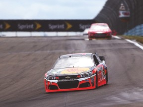 Tony Stewart qualified third for today’s Cheez-It 355 at Watkins Glen International. (AFP)