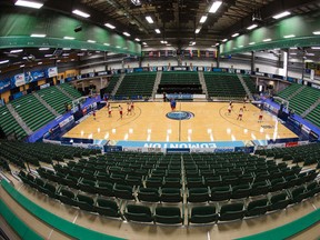 The Saville Centre plays hosts to this week's women's FIBA Olympic qualifier (David Bloom, Edmonton Sun).