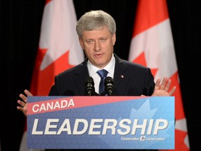 Conservative Leader Stephen Harper makes a campaign stop in Ottawa on Sunday, August 9, 2015. Canadian's will head to the polls on October 19, 2015.  THE CANADIAN PRESS/Sean Kilpatrick