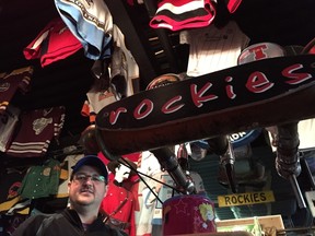 Wayne Baird — a Vancouver native who moved to Belfast a decade ago and is right-hand man to Rockies Sports Bar owner and fellow Canadian Jim Graves. (Ian Shantz/Toronto Sun)