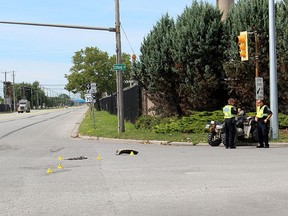 Part of Vidal Street was closed off Thursday, Aug. 6 as Sarnia police investigated an ATV crash. (Observer file photo)