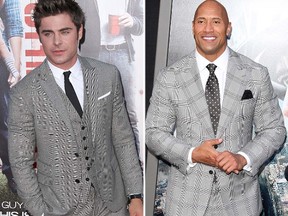 Zac Efron and Dwayne 'The Rock' Johnson (WENN.COM)