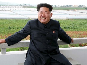 North Korean leader Kim Jong Un. REUTERS/KCNA