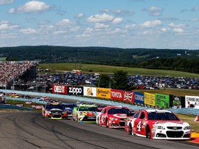Watching races at Watkins Glen has become a fan favourite on the Sprint Cup circuit. The drivers also seem to enjoy it as well. (afp)