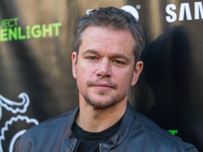 Matt Damon attends The Project Greenlight Season 4 premiere of "The Leisure Class" at The Theatre At The Ace Hotel on Monday, Aug. 10, 2015, in Los Angeles. (Photo by Paul A. Hebert/Invision/AP)