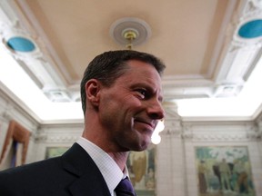 Nigel Wright is pictured arriving to testify before the House of Commons ethics committee on Parliament Hill in Ottawa in this November 2, 2010 file photo. (REUTERS/Chris Wattie)