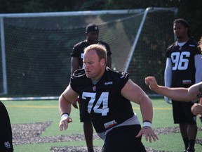 RedBlacks defensive tackle Keith Shologan. (Ottawa Sun Files)