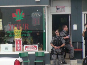 Your Medical Cannabis Headquarters owner Glenn Price was arrested Tuesday, Aug. 4, 2015 after the store was raided by Winnipeg police. Jim Bender/Winnipeg Sun/Postmedia Network