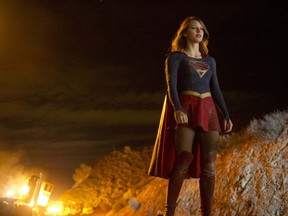 Melissa Benoist as Supergirl (Handout photo)