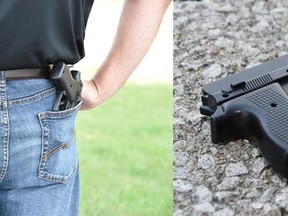 iPhone gun-shaped case