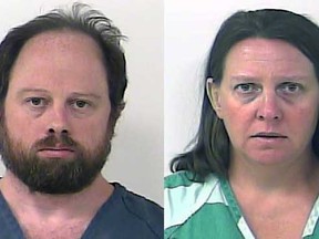 Rob and Marie Johnson. 

(St. Lucie County Sheriff's Department via AP)