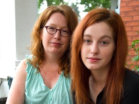 Chris Moss is concerned that when her daughter Kyla Moss, 19, called the mobile response team, she was told to call back. (MIKE HENSEN, The London Free Press)