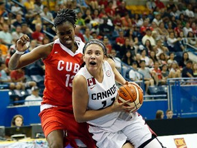 Natalie Achonwa had 15 points and seven rebounds in the game against Cuba at the Pan Ams last month. (USA TODAY SPORTS)