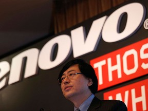 Lenovo CEO Yang Yuanqing.  REUTERS/Bobby Yip/Files