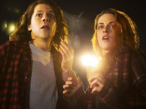 Jesse Eisenberg and Kristen Stewart in "American Ultra."