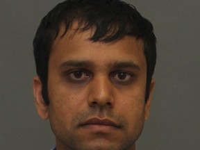 Ammar Hasan faces one charge each of voyeurism and criminal harassment. (Toronto Police handout)