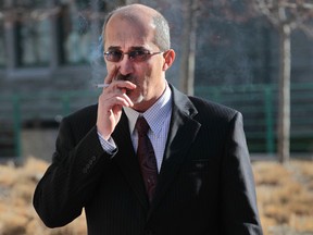 Bassam Aabed stands outside the Ottawa court house in Ottawa Tuesday Dec 2,  2014. Tony Caldwell/Ottawa Sun files