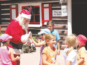 Santa is the main attraction at his village in Bracebridge. (Special to Postmedia News)