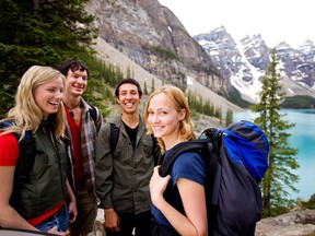 Many of our national parks, including Jasper, have great hiking trails. Visitors can camp in the park or stay in accommodations nearby and play in the park on a day-pass. FOTOLIA