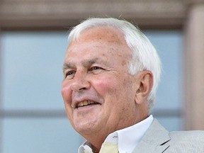 Former Ontario premier David Peterson is shown in Toronto, in this July 9, 2015 file photo. (THE CANADIAN PRESS/Nathan Denette)