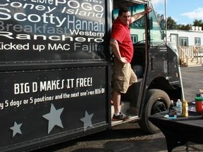 Denis Collette, the owner of Big D's Dog House, one of the 10 participating food trucks in Ottawa. The food trucks will donate 10 per cent of their proceeds to Family Services Association of Churches (FAMSAC), a Nepean-based emergency food service. 
Submitted photo
