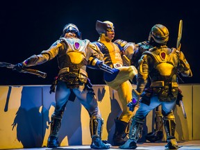 Wolverine carves up a horde of goons in Marvel Universe Live!
