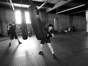 Months of two-day-a-week training and sparring ? with husband Wayne Lamont, no less. (CRAIG GLOVER, The London Free Press)