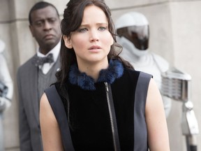Jennifer Lawrence in a scene from The Hunger Games: Catching Fire. (Handout)