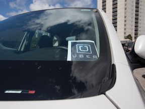 Illustration of Uber car.