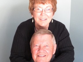 John Hill and his wife Nicole (Supplied picture)