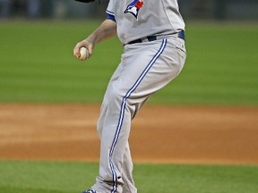 Toronto Blue Jays pitcher Drew Hutchison. (JONATHAN DANIEL/Getty Images/AFP)