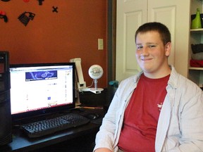 Grant McIlhagery, 16, of Goderich, has created a Facebook page called Not Your Pawn. (Steph Smith/Goderich Signal Star)