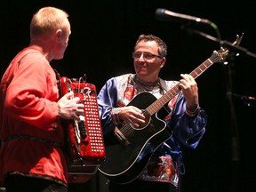 A band performs at the Russian pavilion last week during Folklorama. (Kevin King/Winnipeg Sun file photo)