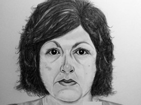 Cheryl Gannon is wanted by police.
OPP sketch.