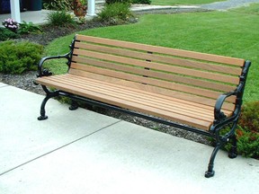 park bench