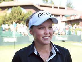 Brooke Henderson of Smiths Falls. (Associated Press)