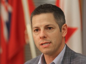 Mayor Brian Bowman announced details of the summit on Tuesday. (Brian Donogh/Winnipeg Sun file photo)