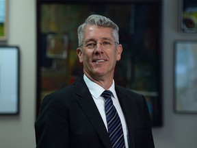 CRTC chairman Jean-Pierre Blais takes part in an interview in Gatineau, Que., on Wednesday, July 22, 2015. THE CANADIAN PRESS/Sean Kilpatrick