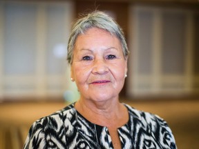 Sharon Rosenfeldt, whose son, Daryn, was killed by serial killer Clifford Olson, at the International Plaza Hotel in Toronto on Tuesday August 18, 2015. (Ernest Doroszuk/Toronto Sun)