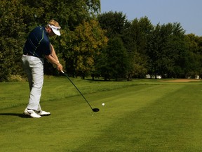 Ryan Brehm hits his tee ball on No. 2 Hylands CPGA event Thursday, Aug. 7, 2014. Mark Knight/Ottawa Sun files