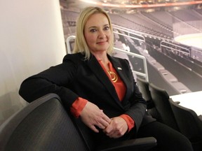Oilers Entertainment Group (OEG) added another piece to their front office lineup Wednesday, announcing the hiring of Edmonton-born Susan Darrington as the new general manager of Rogers Place. Perry Mah/Edmonton Sun